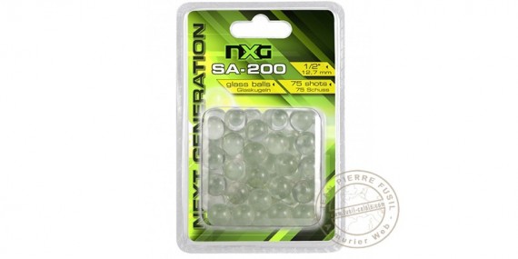 NXG - Glass balls for slingshot - x75