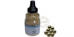 Walther gold steel  spherical BB balls - .177 - x3000
