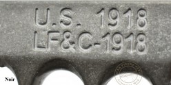 Poing américain US 1918 - Aluminium