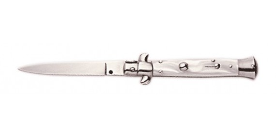 Couteau automatique - Nacré - lame 10 cm