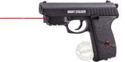 Pack pistolet à plomb CO2 4.5 mm BB CROSMAN Night Stalker Laser