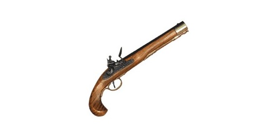Inert replica of Kentucky pistol XIXe century