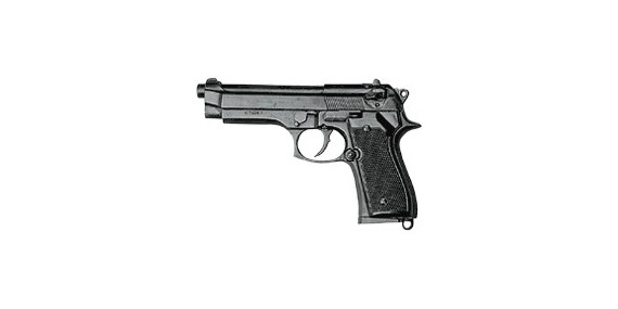 Réplique inerte du pistolet automatique Beretta 9mm