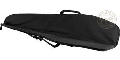 Black textile rifle case - 126 cm