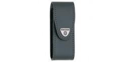 VICTORINOX leather sheath - Large size (111 mm) - Black