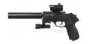 Pistolet 4,5 mm CO2 GAMO P-25 Blowback - TACTICAL (3,98 joules)