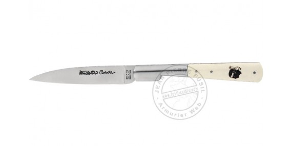 VENDETTA CORSA knife - Blank bone 12,5 cm