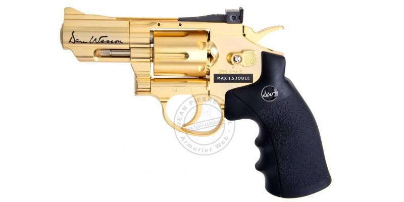ASG Dan Wesson 2,5'' CO2 revolver - Golden - .177 bore  (1,7 joules) - LIMITED EDITION