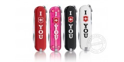 Couteau VICTORINOX - The Gift I love you - Classic 6p - Red