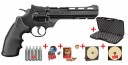 Kit Revolver 4,5 mm CO2 CROSMAN - VIGILANTE 6'' noir (4,3 joules) - PROMO 