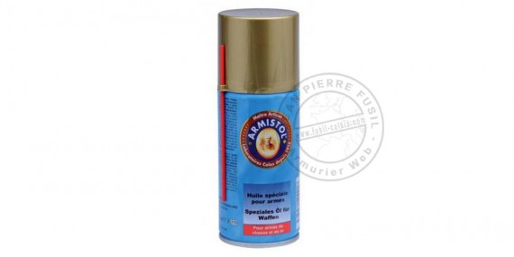 Huile d'entretien pour arme Armistol - Spray 150 ml