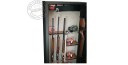 14 guns with scope cabinet safe + safe box + removable shleves- INFAC Sentinel