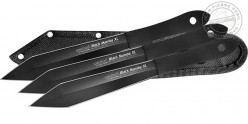 LINDER throwing knife - Spectrum Black Mamba XL Set - 3 blades