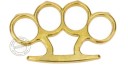 Standard Knuckle-duster with peaks - Golden bronze