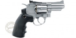 UMAREX Legends S25, S40 or S60 CO2 revolver - .177 bore - Silver (2.8 to 3.5 Joule)