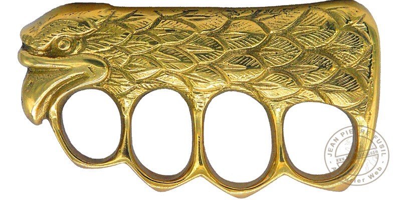 Eagle's head Knuckle-duster - Golden
