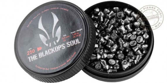 The Black Ops Soul pointed pellets .22 - 2 x 250
